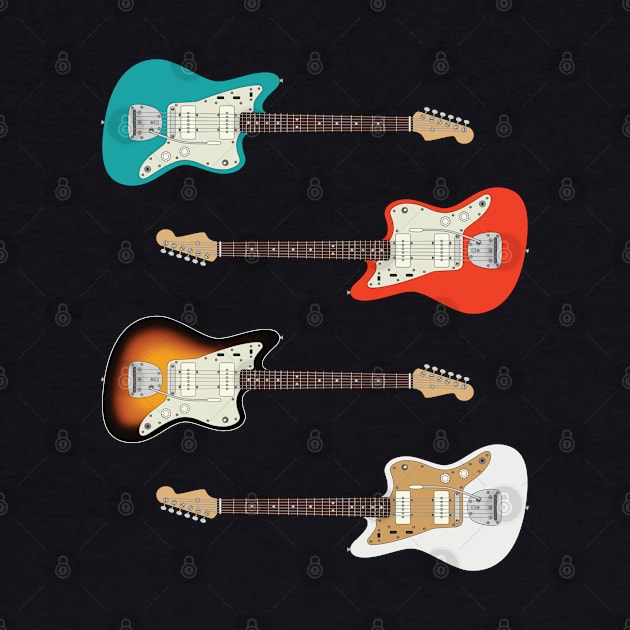 Offset Style Electric Guitar Pack by nightsworthy